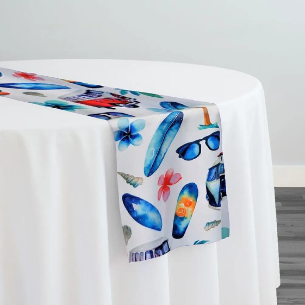 Surf's Up (Poly Print) Table Runner in Surf's Up