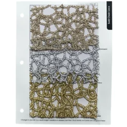 Swirl Chain Lace Table Runner in Gold