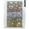 Swirl Chain Lace (w/ Poly Lining) Table Napkin in Gold