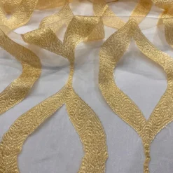 Tabriz Organza Table Linen in Gold