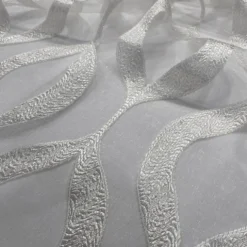 Tabriz Organza Table Linen in White