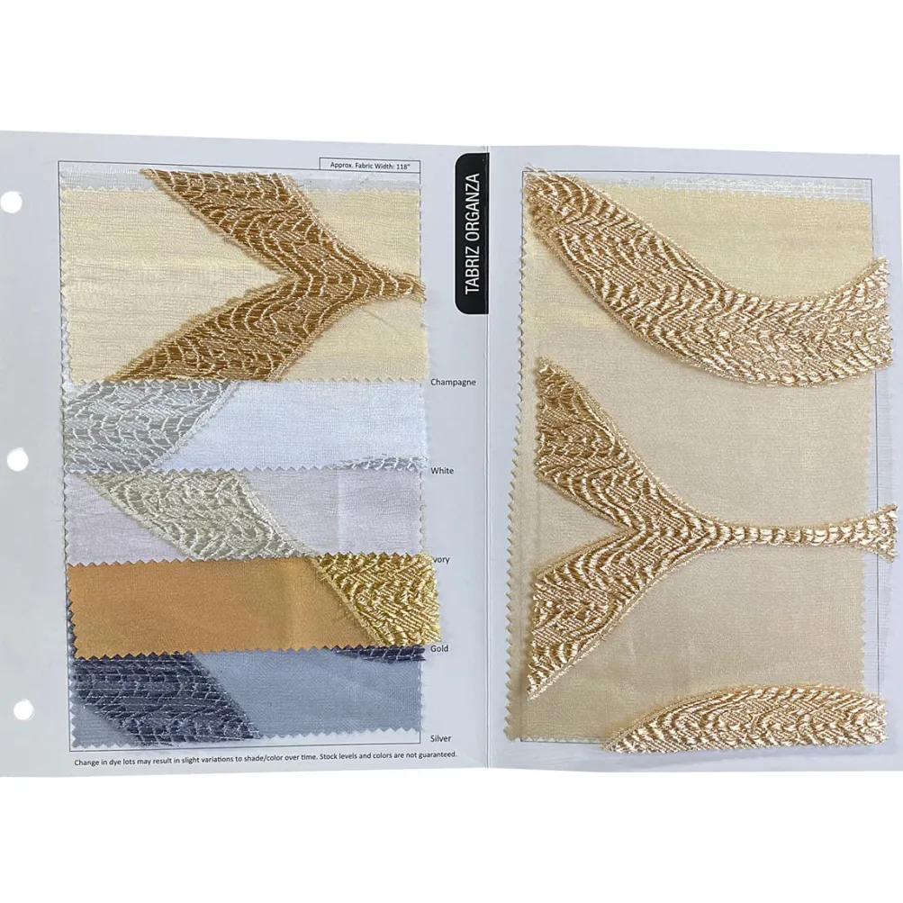 Tabriz Organza Table Runner in Gold