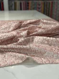 Taffeta Sequins Table Linen in Blush Matte