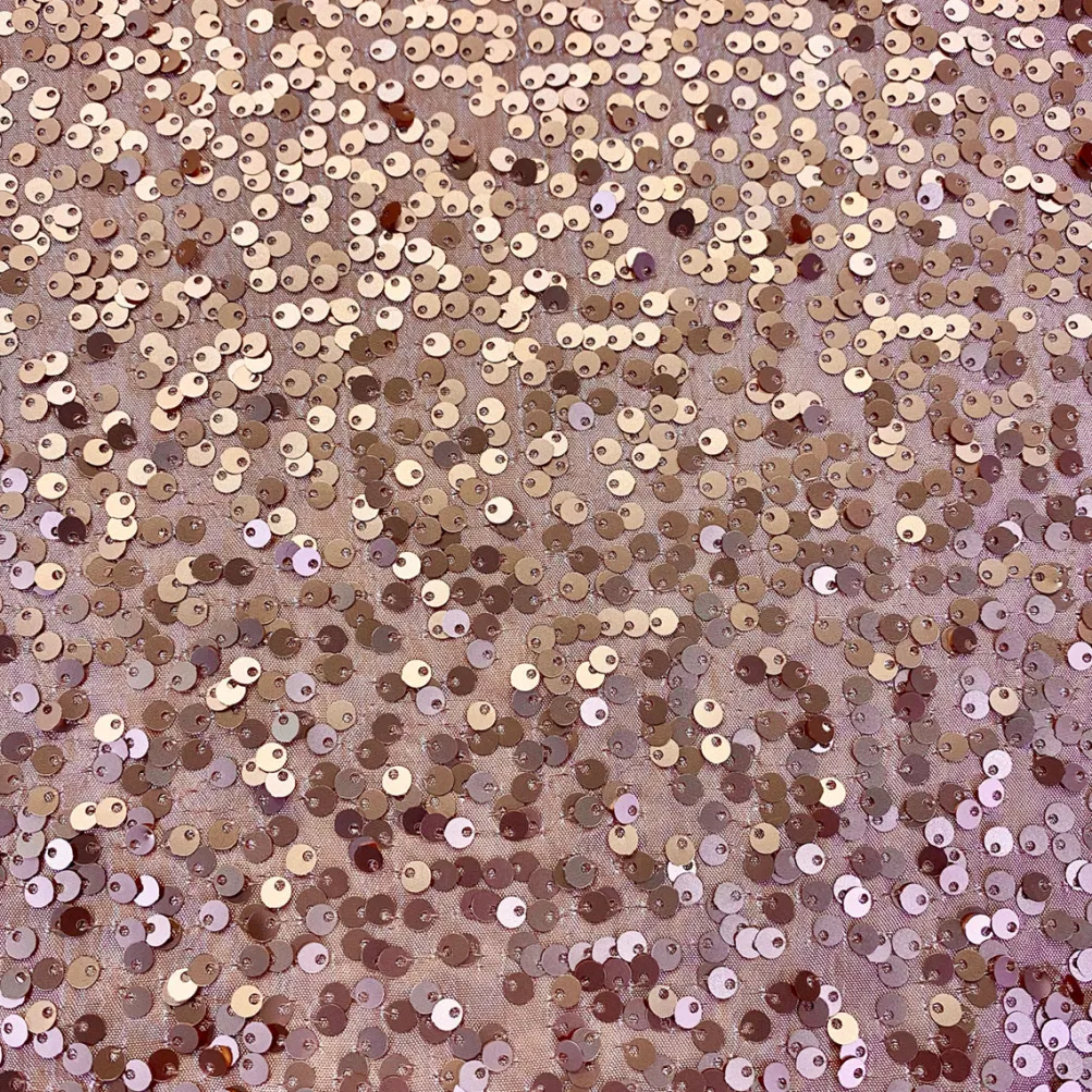 Taffeta Sequins Table Linen in Blush