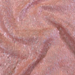 Taffeta Sequins Table Runner in Dusty Rose