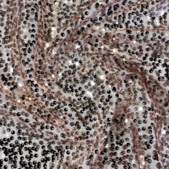 Taffeta Sequins (w/ Poly Lining) Table Napkin in Blush Shiny