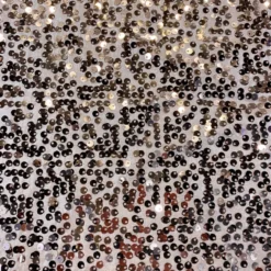 Taffeta Sequins (w/ Poly Lining) Table Napkin in Blush Shiny