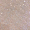 Taffeta Sequins (w/ Poly Lining) Table Napkin in Blush Transparent