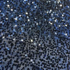 Taffeta Sequins (w/ Poly Lining) Table Napkin in Navy