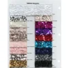 Taffeta Sequins (w/ Poly Lining) Table Napkin in Red