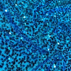 Taffeta Sequins (w/ Poly Lining) Table Napkin in Turquoise