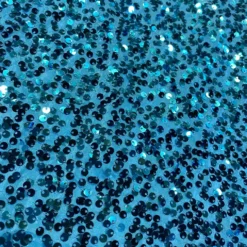 Taffeta Sequins (w/ Poly Lining) Table Napkin in Turquoise
