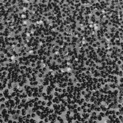 Taffeta Sequins (w/ Poly Lining) Table Napkin in Charcoal