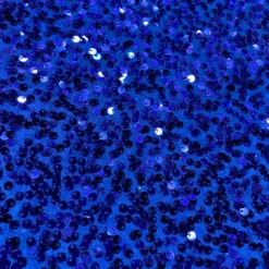 Taffeta Sequins (w/ Poly Lining) Table Napkin in Royal