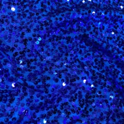 Taffeta Sequins (w/ Poly Lining) Table Napkin in Royal
