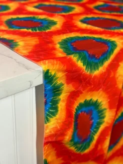 Tie-Dye Print (Dupioni) Table Linen