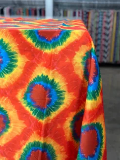 Tie-Dye Print (Dupioni) Table Linen