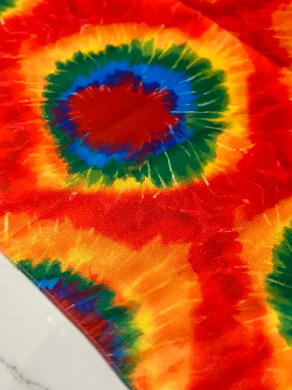 Tie-Dye Print (Dupioni) Table Linen