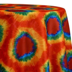 Tie-Dye Print (Dupioni) Table Linen