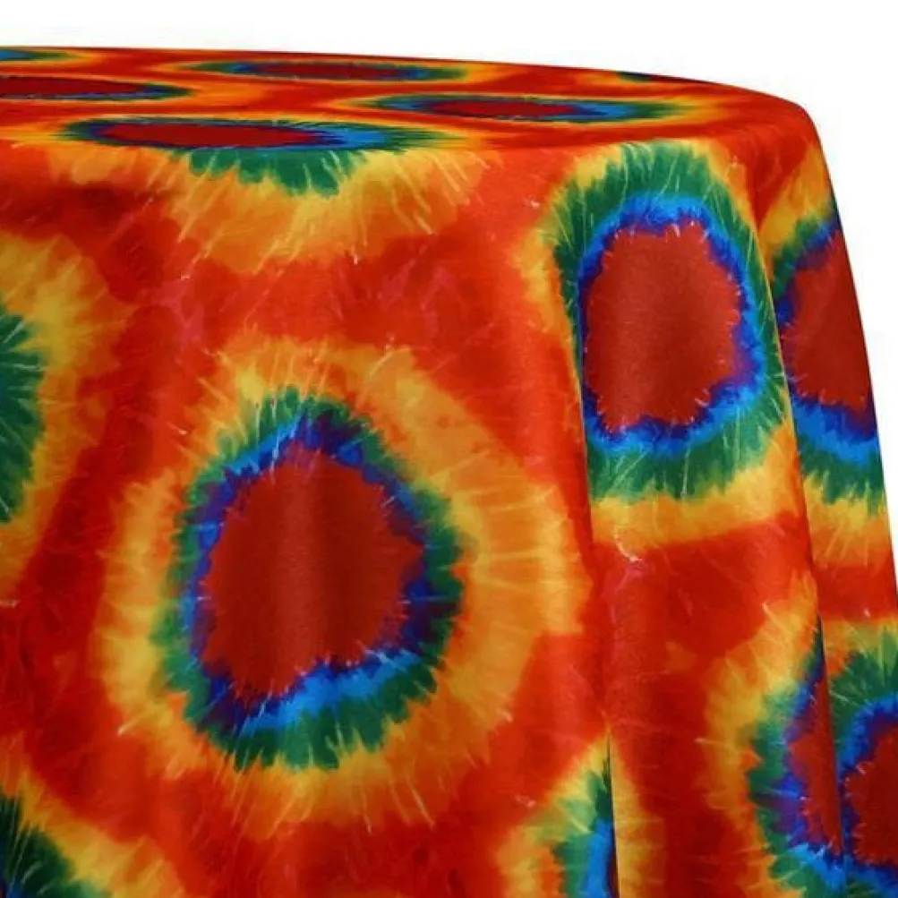 Tie-Dye Print (Dupioni) Table Linen