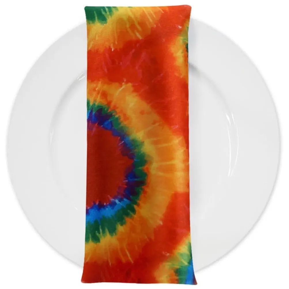 Tie-Dye Print (Dupioni) Table Napkin