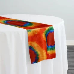Tie-Dye Print (Dupioni) Table Runner