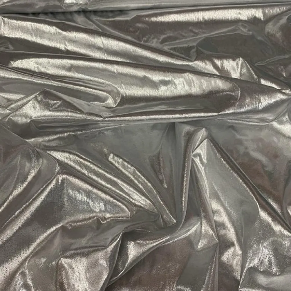 Tissue Lame Table Runner in Silver