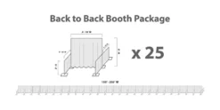 Trade Show Back-to-Back Booths