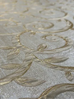 Tuscany Jacquard (Reversible) Table Linen in Ivory