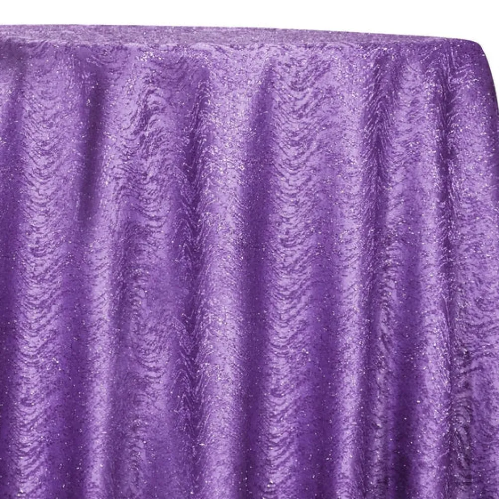 Twinkle Tensil Table Linen in Purple