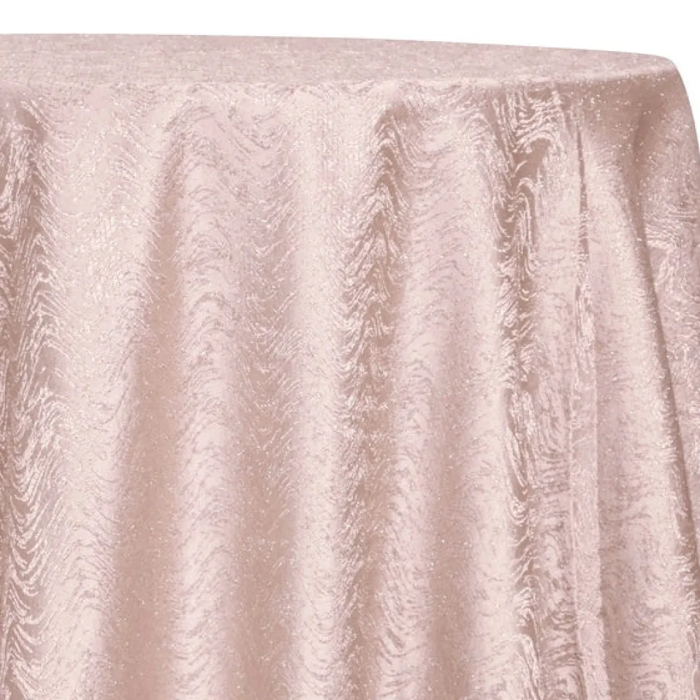 Twinkle Tensil Table Linen in Blush