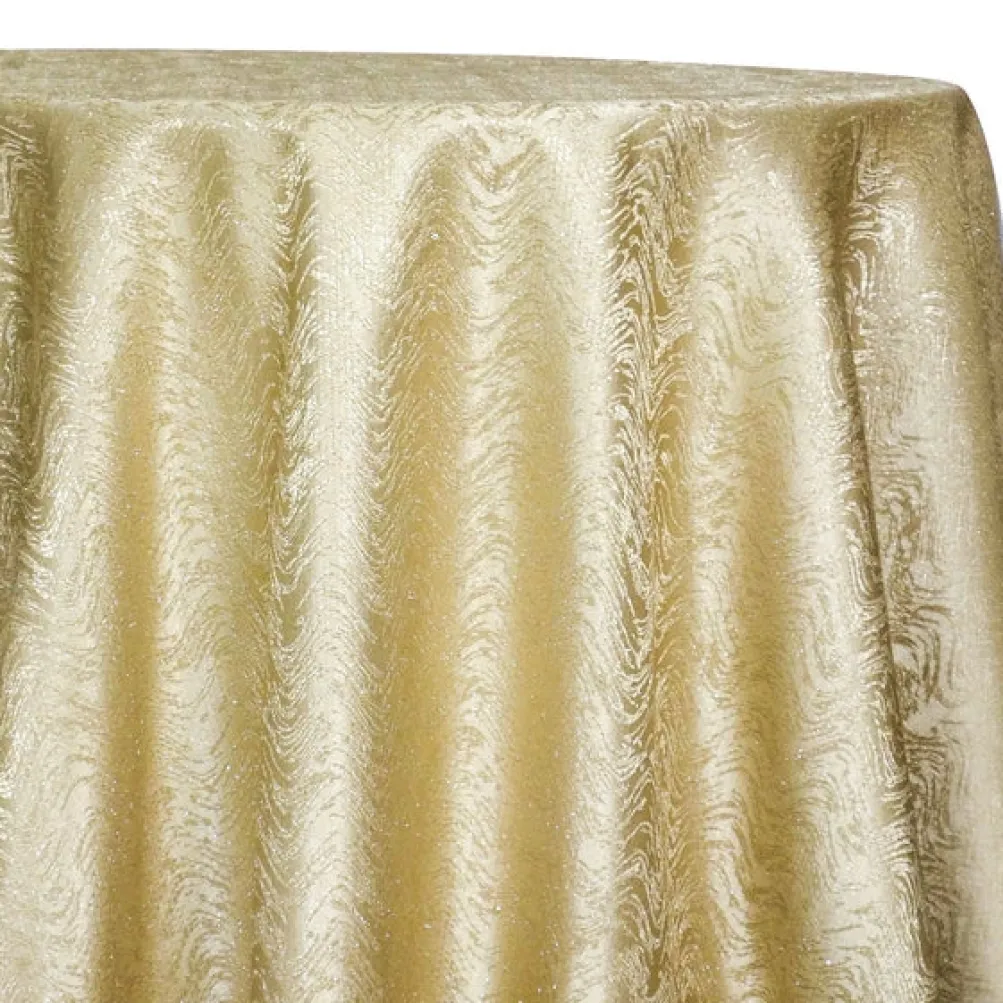 Twinkle Tensil Table Linen in Gold