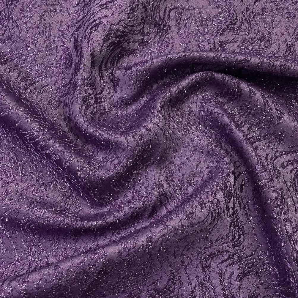 Twinkle Tensil Table Linen in Plum