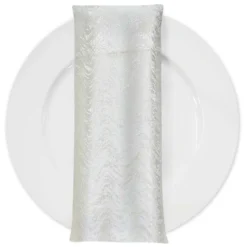 Twinkle Tensil Table Napkin in Ivory