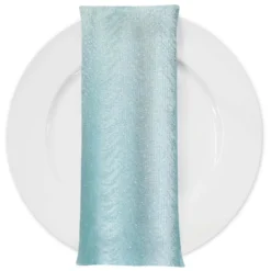 Twinkle Tensil Table Napkin in Teal Green
