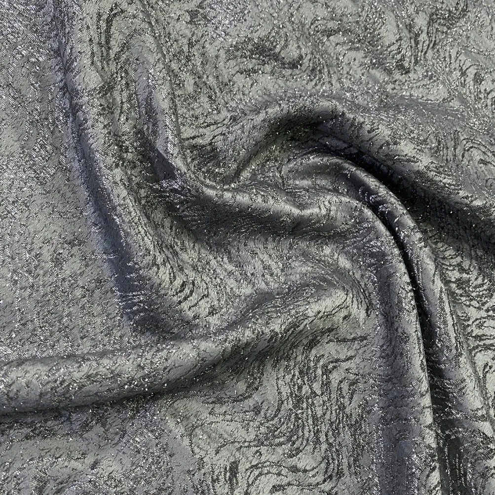 Twinkle Tensil Table Runner in Charcoal
