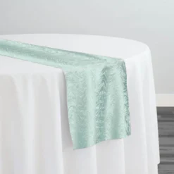 Twinkle Tensil Table Runner in Teal Green