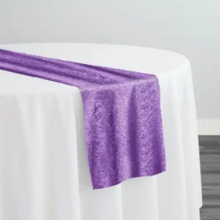 Twinkle Tensil Table Runner in Purple