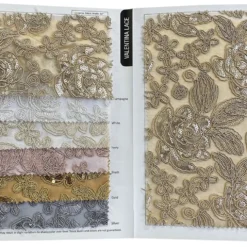Valentina Lace Table Runner in Champagne