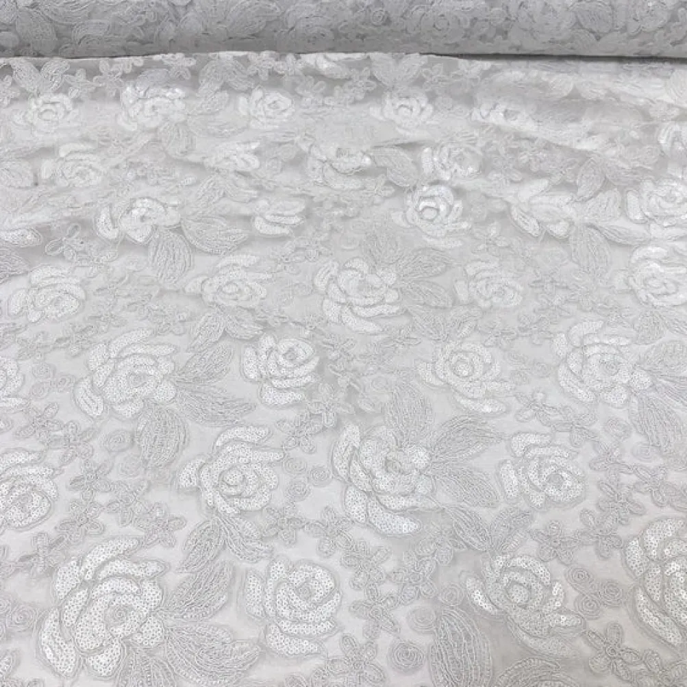Valentina Lace Table Runner in White