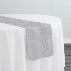 Valentina Lace Table Runner in White
