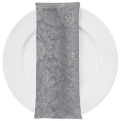 Valentina Lace (w/ Poly Lining) Table in White