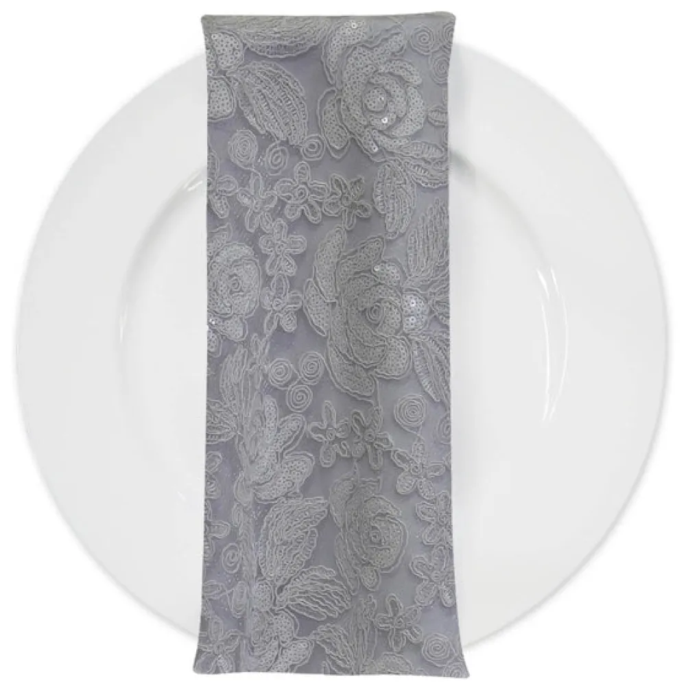Valentina Lace (w/ Poly Lining) Table in White