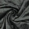 Velvet Spandex Banquet Chair Cover in Black