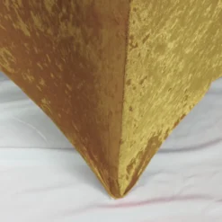 Velvet Spandex (8'x30") Banquet Table Cover in Gold