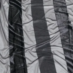 Velvet Stripe Table Runner in Black