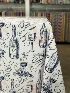 Vino (Poly Print) Table Linen