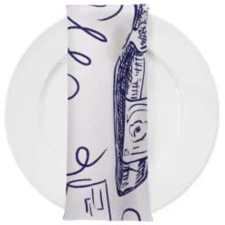 Vino (Poly Print) Table Napkin