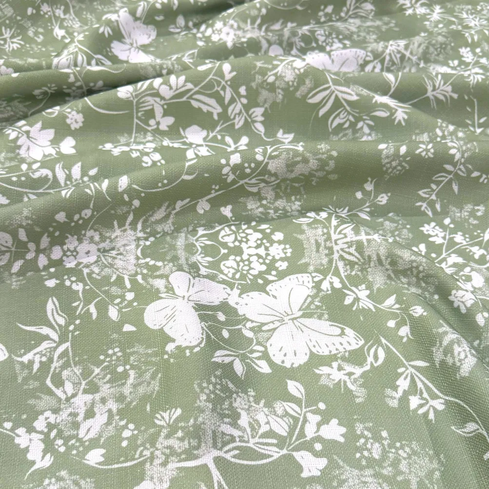 Vintage Butterfly (Slub Print) Table Linen
