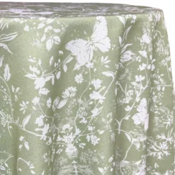 Vintage Butterfly (Slub Print) Table Linen